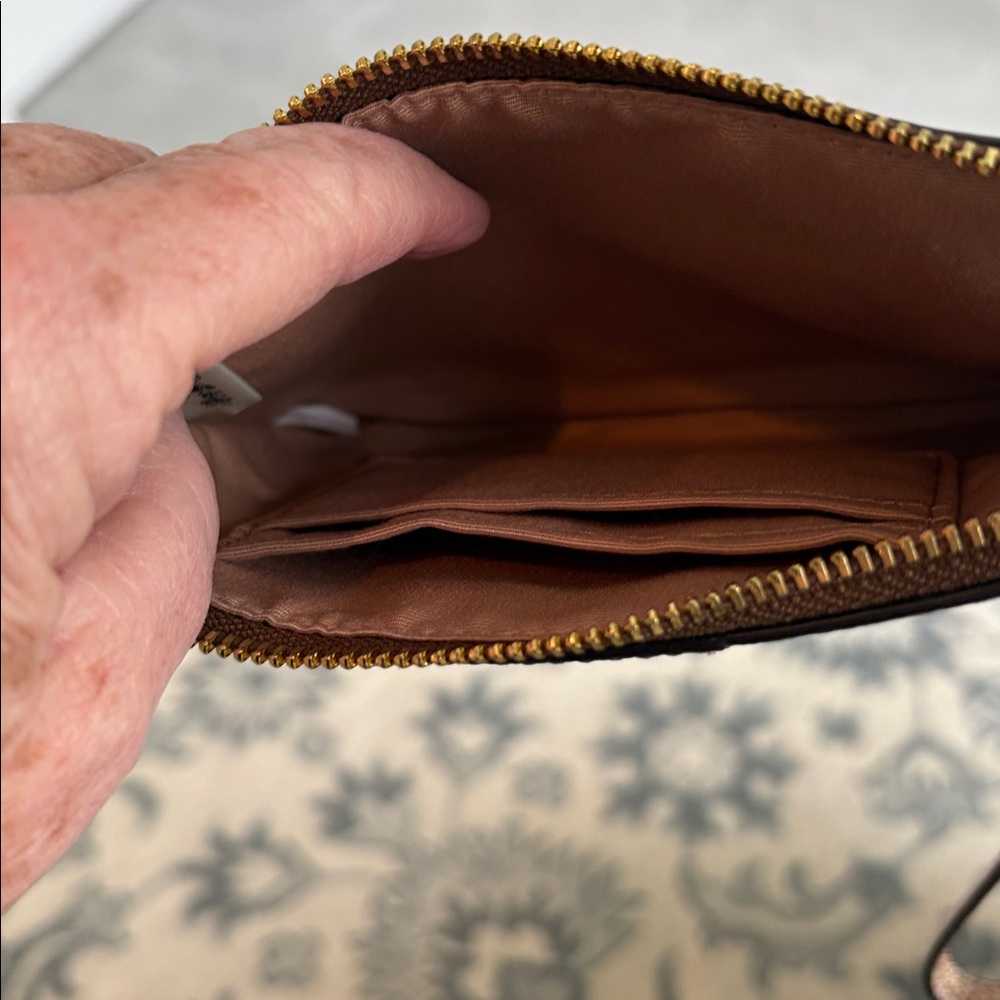 Coach Wristlet Class C Coated Canvas - Picture 8 of 8